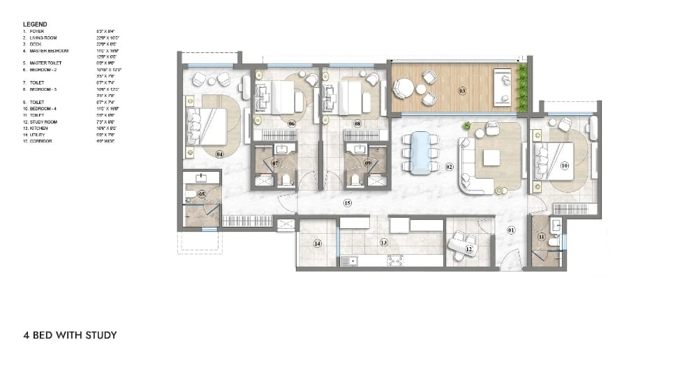 4 BHK Layout